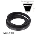 thumbnail image 2 of Uxcell A-950 V Belts Drive Belt 950mm Inner Girth EPDM for Power Transmission, 2 of 6