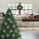 thumbnail image 4 of 12 piezas de adornos navideños de 10 cm, copos de nieve de plástico, decoración para árbol de Navidad, copos de nieve huecos, colgantes., 4 of 5