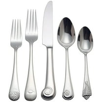 Reed And Barton Sea Shell Flatware 5-Piece Place Setting