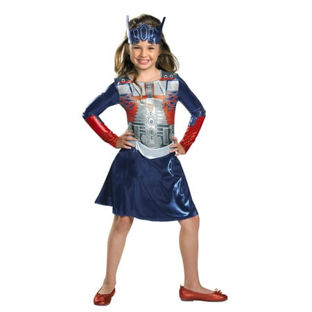 Transformers 3 Dark of the Moon Optimus Girl Toddler Halloween Costume