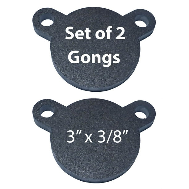 Ar500 Steel Shooting Targets Lot Of 2 Steel 3 X 3 8 Gong Tactical Scorpion Walmart Com Walmart Com