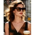 thumbnail image 5 of Joopin Vintage Women Butterfly Sunglasses Designer Square Sun Glasses Shades, 5 of 6
