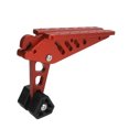 thumbnail image 4 of Gancho de pestillo de puerta plegable, Pedal antideslizante, accesorios de aleación de aluminio para coche, SUV, camión, RV, techo, naranja Jadeshay A, 4 of 8