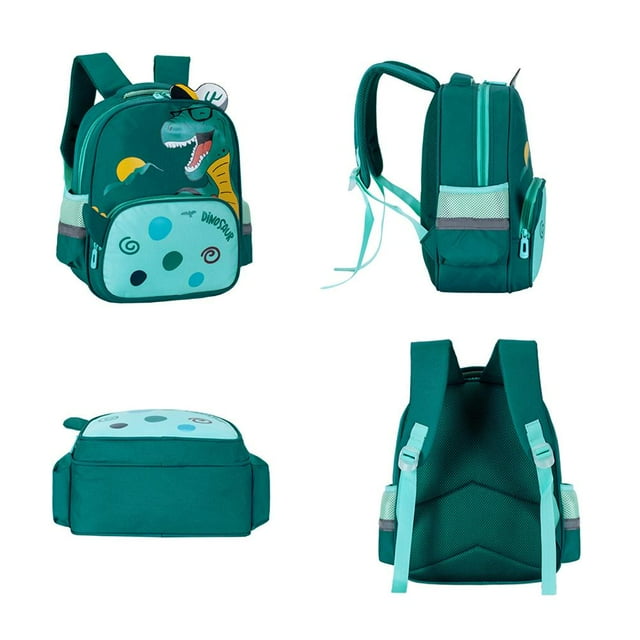 Mochila de dinosaurio Bling Bling para niños preescolar
