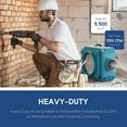 thumbnail image 6 of ALORAIR HEPA 550 Industrial HEPA Air Scrubber for Water Damage Restoration, Air Purifier, 6 of 10