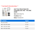 thumbnail image 2 of Auto Trans Master Repair Kit - Compatible with 1988 - 1992 GMC K3500 1989 1990 1991, 2 of 2