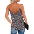 thumbnail image 3 of Zeagoo Womens V Neck Cami Tank Top Strap Sleeveless T Shirt Casual Loose Cotton Vest Blouse, 3 of 6