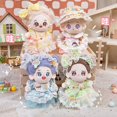 thumbnail image 4 of Muñeca IDol de algodón de felpa con ropa, muñeco de peluche Kawaii, figura de estrella, juguetes de peluche, regalos de colección para fanáticos, 20cm, 4 of 5