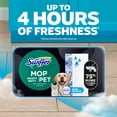 thumbnail image 6 of Swiffer Mop & Go Wet Multi-Surface Cloth Refills for Floor Mopping and Cleaning, Pet with Febreze Odor Defense, 32 count, 6 of 12