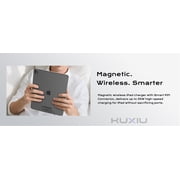 KUXIU M30 Magnetic Wireless Charger for iPad Pro 13´´ 11´´ M4 12.9´´ 11´´ Air 13´´ 11´´ M2 M3 ，35W /18W Fast Charging with 5.56ft USB C to C Charger Cable Smart ipad Charger