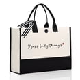 thumbnail image 1 of Bolso de lona Afterprints Boss Lady Things para mujer, 1 of 7