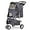 Plaid, variant on Cat Dog Stroller,3-Wheels Pet Stroller for Medium/Puppy Dogs 30 Lbs, Cat Strollers for 1 Cats, Foldable Dog Stroller with Storage Basket and Cup Holder, Breathable Mesh Plaid
