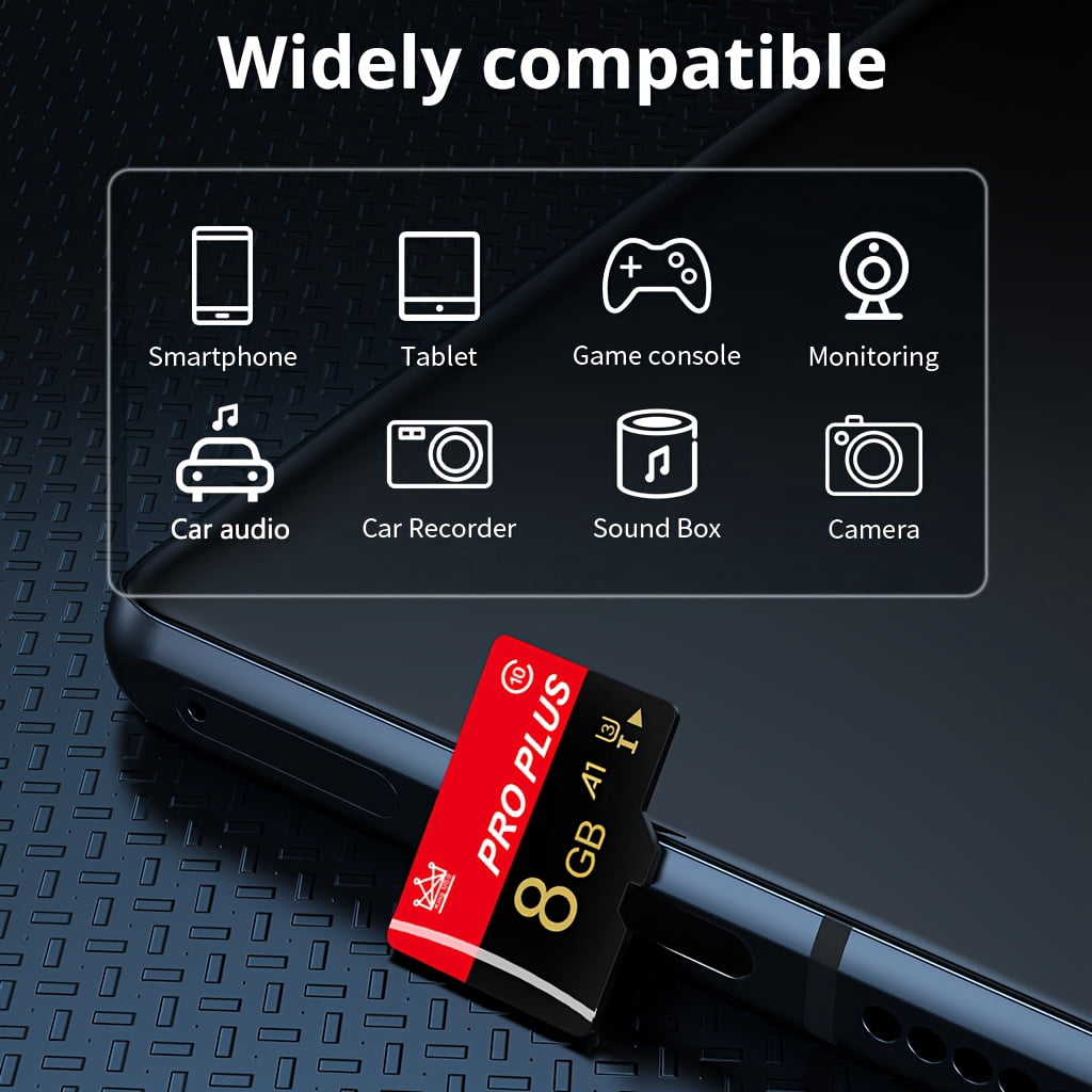 [3-Pack] 128GB Micro SD Card with Adapter, U3 C10 A1 V30 High Speed TF Memory Card, 150MB/s for Phone, Tablet, Camera, Nintendo Switch, Drone, Security Camera