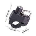 thumbnail image 4 of Universal Motorcycle Helmet Lock Theft Motorbike Helmet Lock And 2 Installation For 20-28mm Tool Keys With, 4 of 7