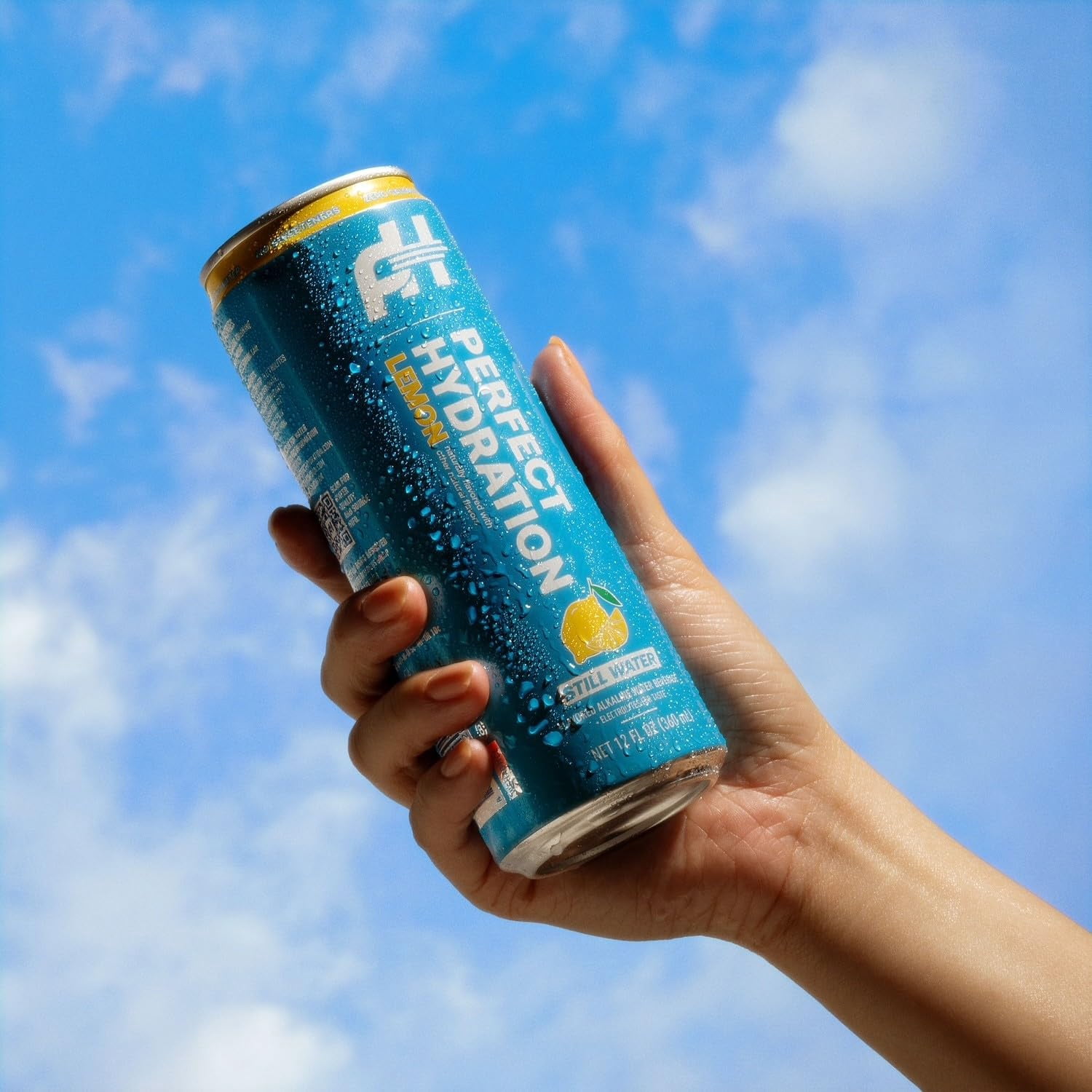 Perfect Hydration Lemon and Berry Flavored Alkaline Water | 0 Sugar, 0 Calories, 12 oz cans, Pack of 12 of Each Flavor