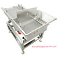 thumbnail image 6 of Electric Linear Sifter Machine Stainless Steel Straight Vibrating Screen 1 Layer 2mm Screen 2 Motor, 6 of 13