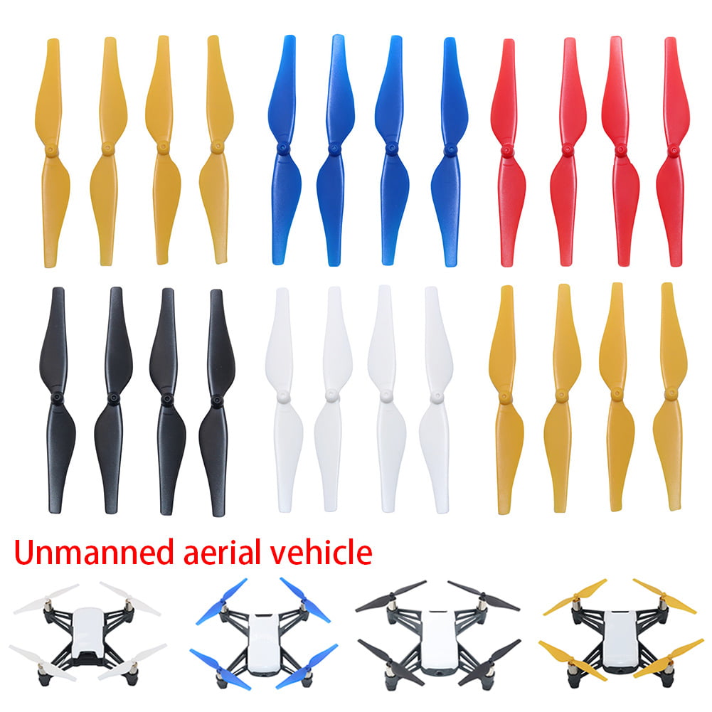 4pcs Colorful Propellers For DJI Tello Drone Blade Accessories New 