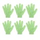 thumbnail image 3 of Guantes Exfoliantes de Cuerpo de Baño Sunnimix 6 Piezas color verde, 3 of 8