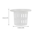 thumbnail image 2 of Raindrops  100 Pcs Hydroponic Cultivation Basket Large Indoor Plant Pots Transparent, 2 of 8