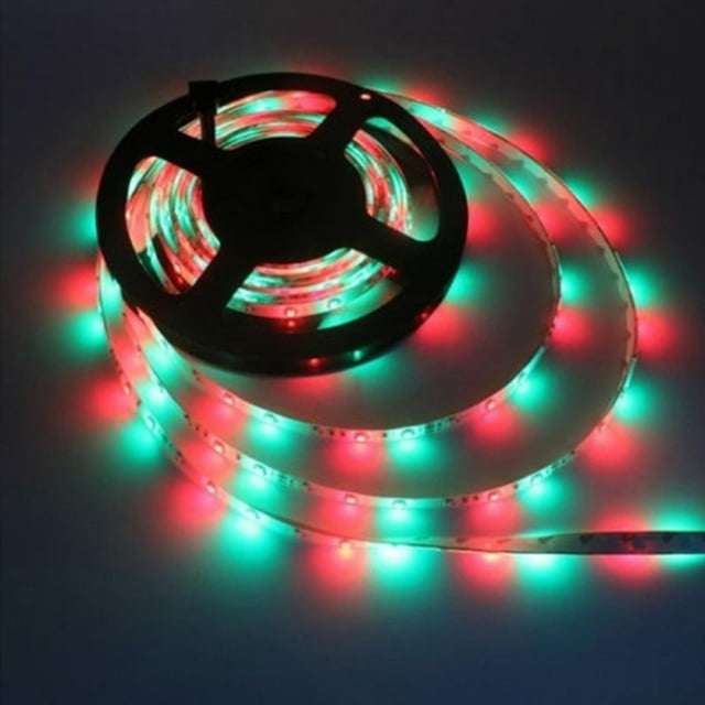 Tira de luces LED flexible de 5/10/20 m que cambia de color RGB con control remoto por infrarrojos