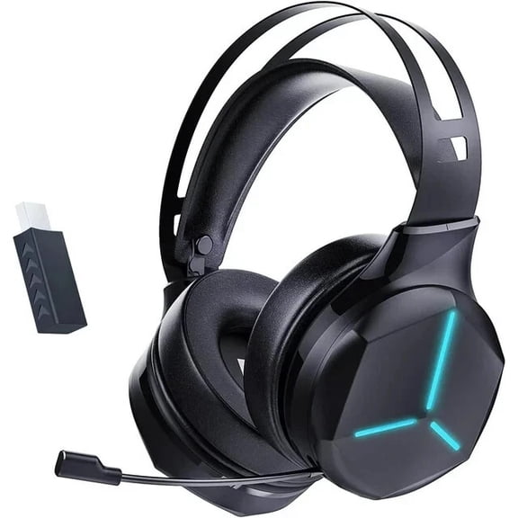 Wireless Bluetooth RGB Noise-Canceling Headset with Accessories for Xbox 360, 1 Pack