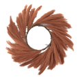 thumbnail image 1 of CNKOO Artificial Wreath Realistic Looking Vivid Color Eco-friendly Fine Texture Non-Fading Decorative Cloth Simulation Pampas Grass Wreath Hanging Ornament Home Supplies, 1 of 10