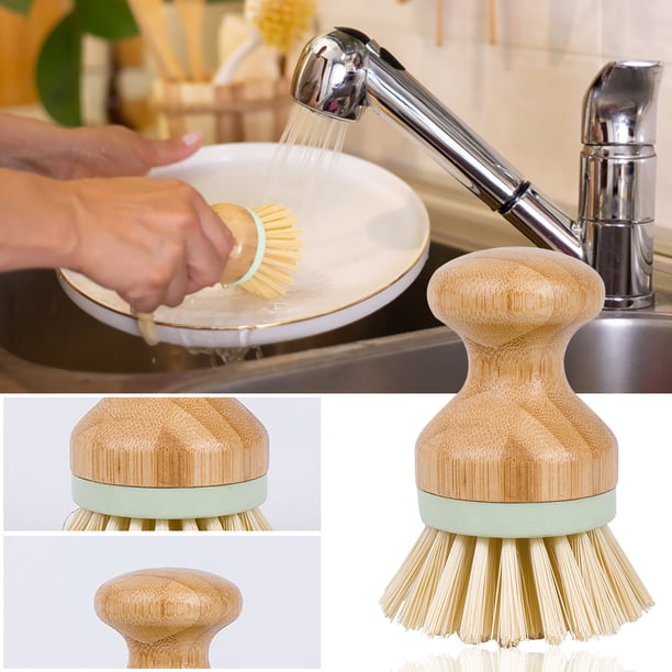 pstuiky Cepillo de limpieza para el hogar|de madera maciza|antiadherente