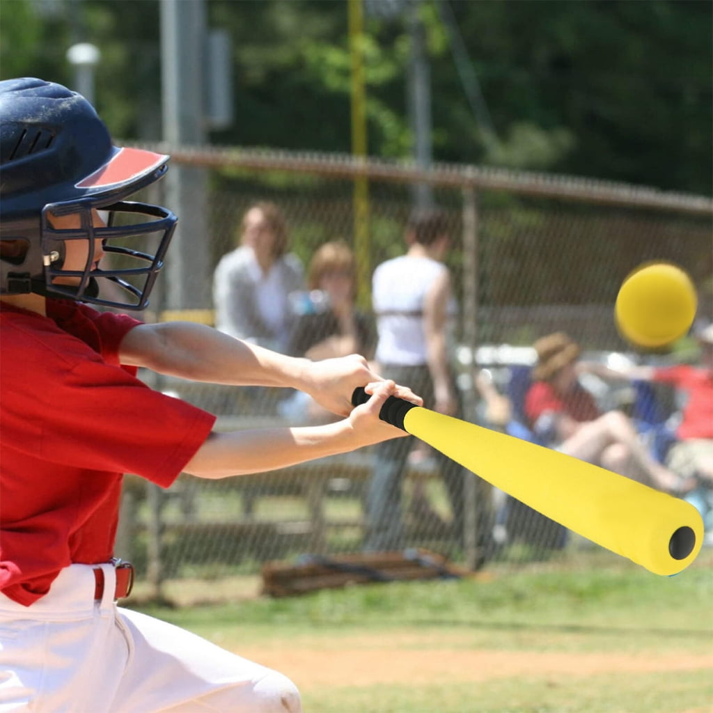 Yokua Soft Baseball Bat Toy with Balls for Indoor Outdoor Learning Game Playing