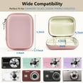 thumbnail image 3 of Camera Case,Digital Camera Case,Camera Pouch,Digital Camera Case Compatible Small Travel Cameras Storage Holder for Accessories SD Card, 3 of 6