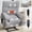 Gray-Chenille, variant on Leumius Large Electric Power Lift Recliner Chair for Elderly,23.5" Extra Wide Seat Recliners Single Sofa with Vibration Massage and Lumbar Heating,Dual Motor,Infinite Position,Gray+Chenille
