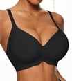 thumbnail image 5 of UQJfacai Womens Push Up Wireless Bras No Underwire Seamless Full Coverage Bralettes Supportive Comfort Padded Everyday Bra L, 5 of 5