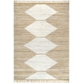 thumbnail image 2 of nuLOOM Clea Hand Woven Geometric Flatweave Tassel Area Rug, 8' x 10', Natural, 2 of 2