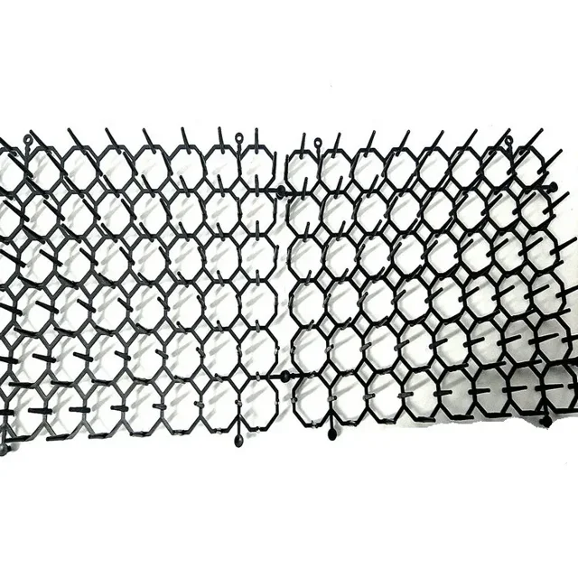 Picos de plástico para palomas, estera repelente de pájaros para perros y gatos, picos antigatos, repelente de jardín con púas, 34*42cm, 2 uds.