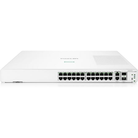 HPE Networking Instant On 1960 24-Port Gb Smart Switch-24x 1G|2X SFP |2X 10GBase-T | JL806A#ABA