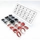 thumbnail image 4 of Rubber Seals Washers O Rings Gasket Fiber Flat Round Spacer Washers Hose Washers Set In 18 Sizes Insulation Washer Assortment Sets For Garden Hose Fit, 4 of 5