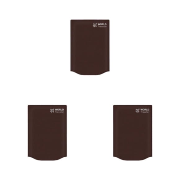Cubierta de equipaje de viaje Advancent a prueba de polvo tipo adhesivo Café 26 pulgadas