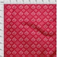 thumbnail image 3 of oneOone Cotton Jersey Red Fabric Ethnic Bandhani Sewing Fabric By The Yard Printed Diy Clothing Sewing Supplies 58 Inch Wide, 3 of 4