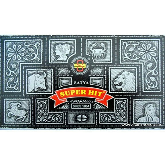 Satya Nag Champa Super Hit Incense 15gX12 Boxes