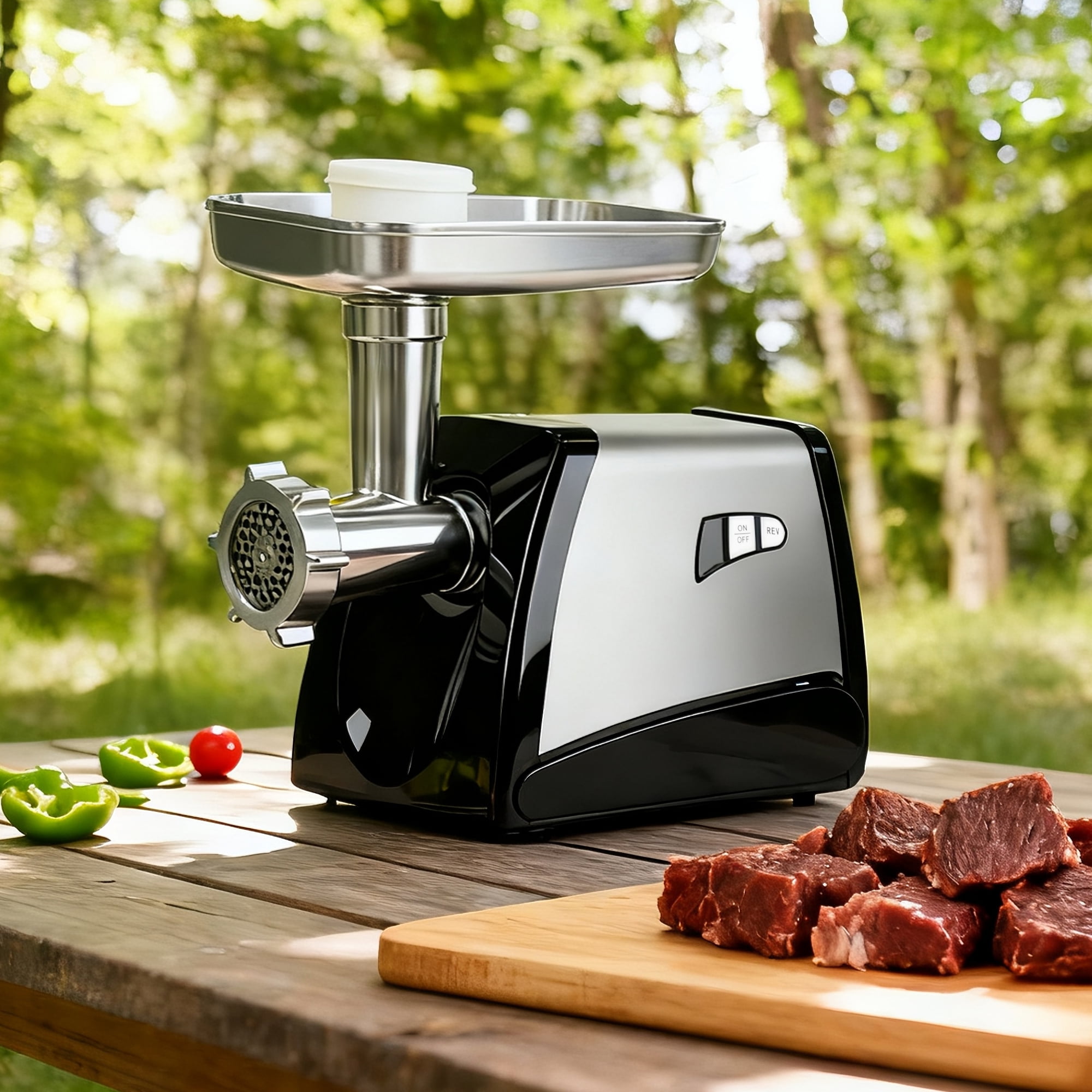 スーパーハニカムグレース（ミドル） LEM Mighty Bite Aluminum Grinder - Electric Meat Grinder - 120V
