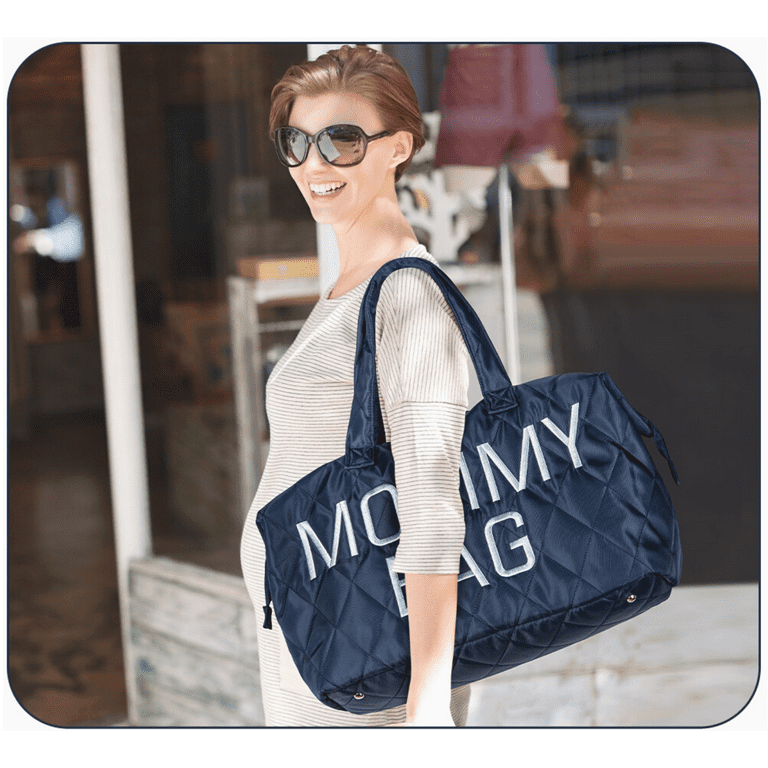 childhome Mommy bag navy wit - Muti