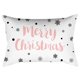 thumbnail image 1 of Funda de cojín navideña con patrón de copo de nieve de Papá Noel, funda de almohada decorativa para sofá, fundas de almohada de Año Nuevo 2024, 30x50cm, 1 of 4