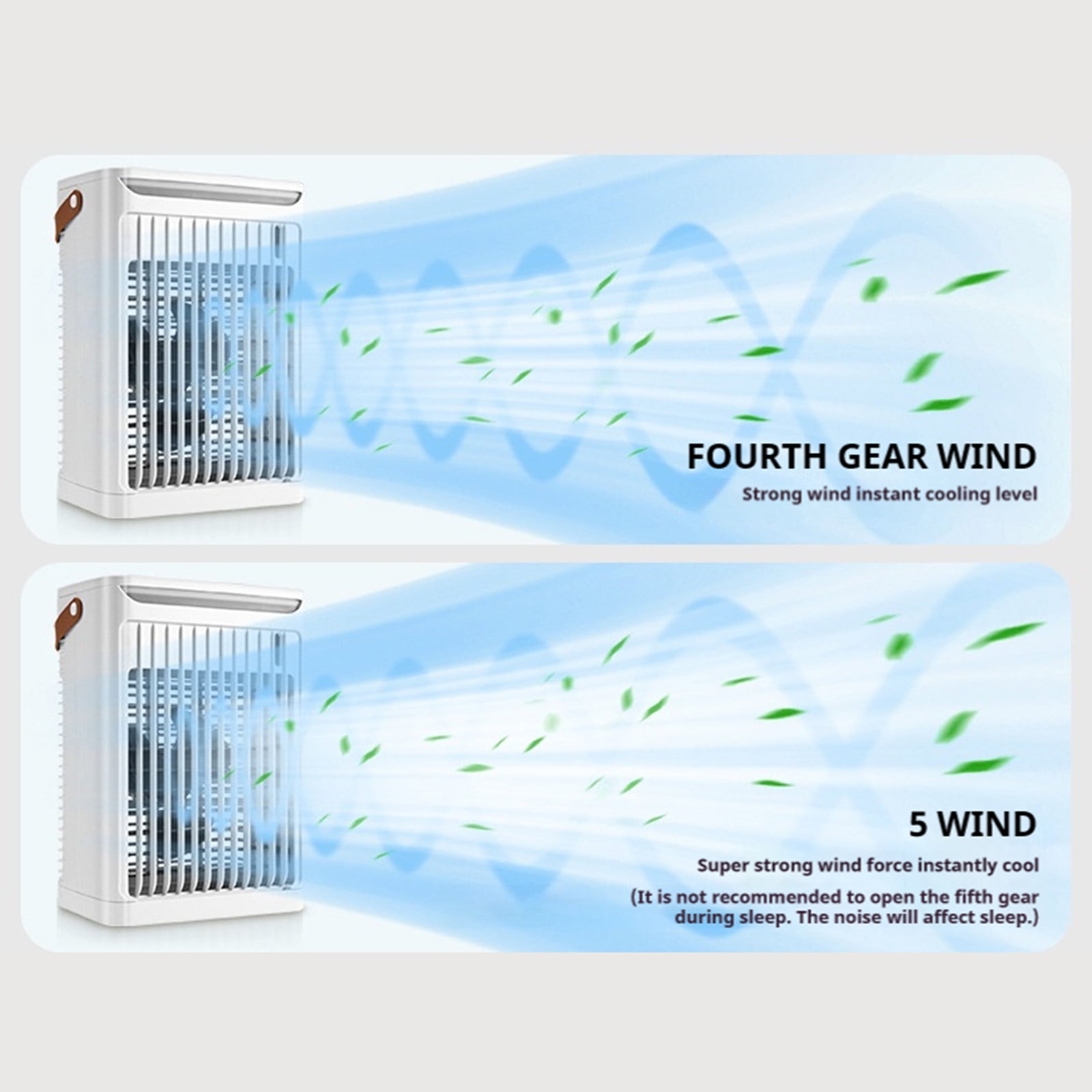 sruoe Portable Air Conditioners, Mini Air Conditioners, Personal Evaporative Air Cooler, Room Air Conditioner, Standing Air Conditioner