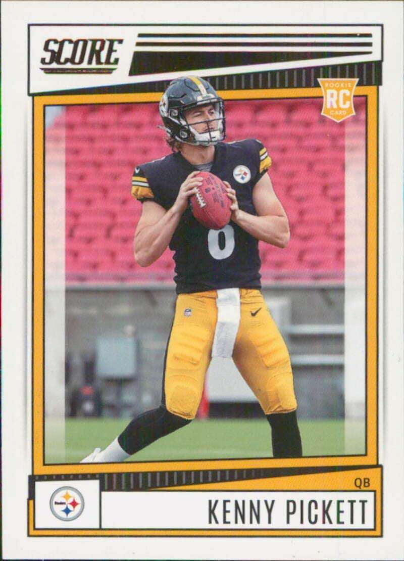 NFL 2022 Panini Score Football Kenny Pickett Trading Card 301