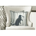 thumbnail image 3 of Ambesonne Cat Throw Pillow Cover Pack of 2, Bath Shadow of a Singing Kitty, 2 Pcs-16"x16", Dark Blue Grey Off White, 3 of 5