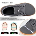 thumbnail image 3 of MeMoride Men's Barefoot Shoes Minimalist Wide Toe Walking Shoes Running Sneakers, 3 of 6
