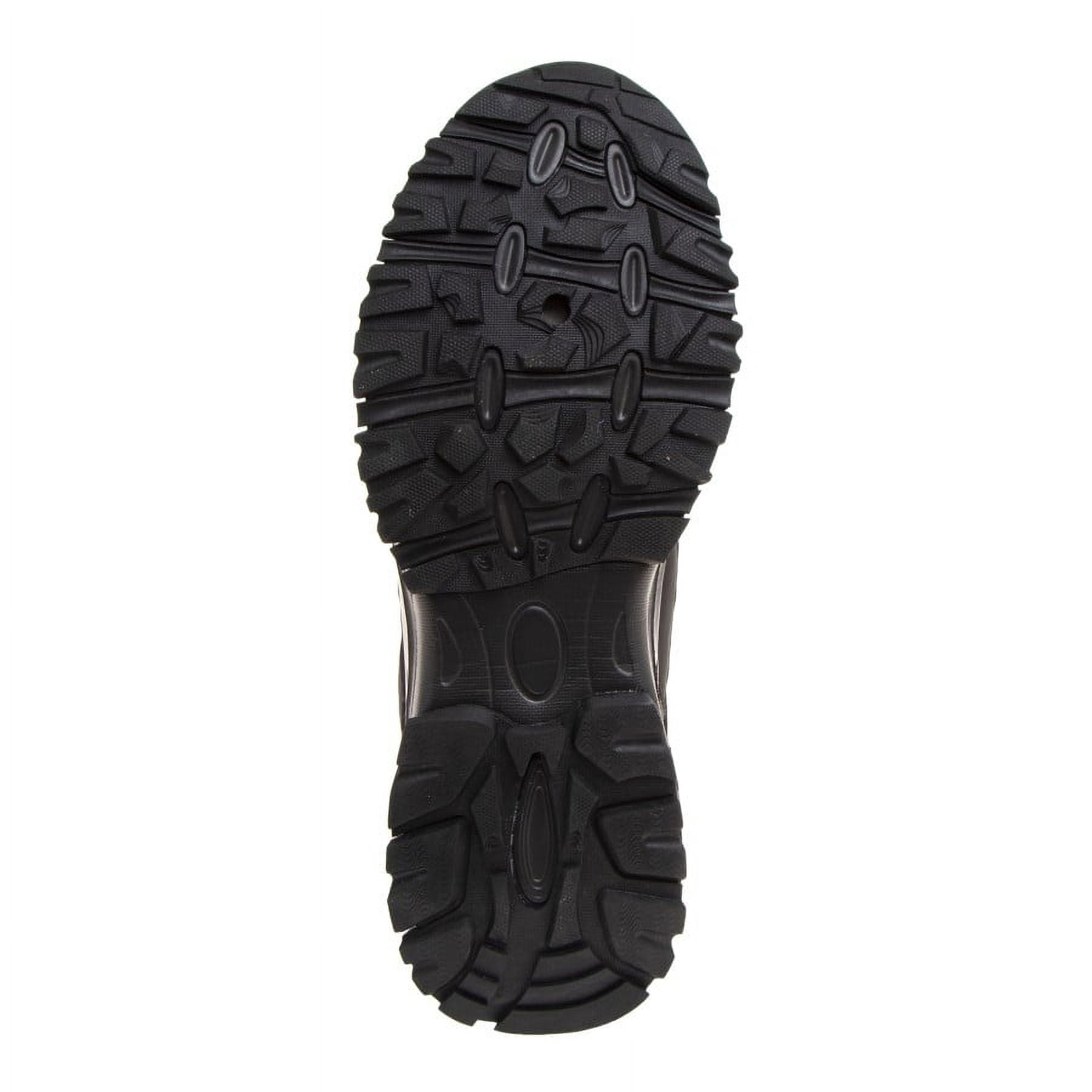 Avalanche Men Hiking Shoes - Black Red, Size: 10.5