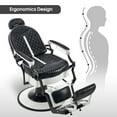thumbnail image 4 of BarberPub Heavy Duty Metal Barber Chair All Purpose Hydraulic Salon Beauty Spa Chair 8730, 4 of 7