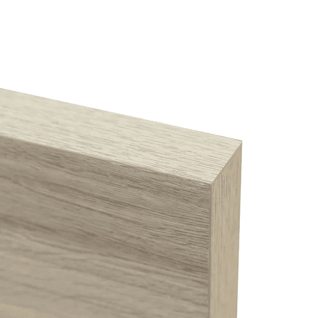 Mainstays Natural 18" Wood Floating Shelf