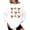 White Sweatshirt, variant on Santa with Leopard Print Hats and Coquette Bows Sweatshirts Christmas Pullover Black Sweatshirt Adult Small
