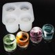 thumbnail image 3 of Molde de silicona para cubitos de hielo, prensa de cuatro orificios, fabricante de bloques de hielo, moldes de hielo creativos con forma de taza redonda para whisky, cerveza, Bar, herramientas de coc, 3 of 5